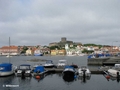 Marstrandsön vom Handelskajen aus